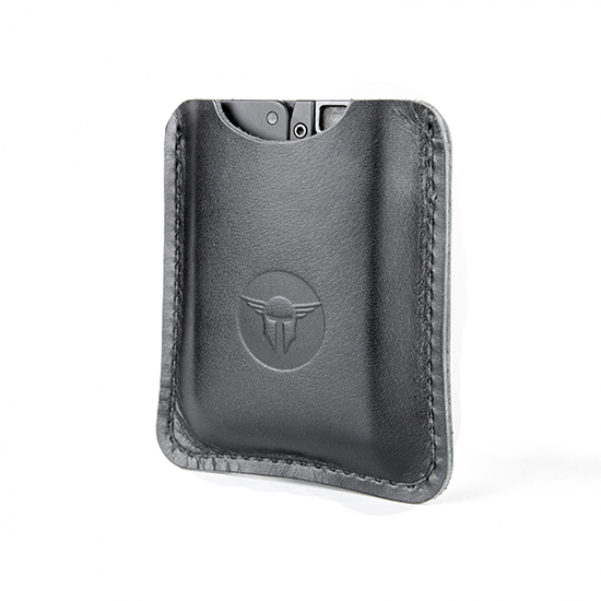 TRAILBLAZER LIFECARD LEATHER SLEEVE BLK - Cases & Holsters